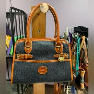 Dooney & Burke | all weather leather bag with removable strap